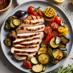 Grilovaná krůtí prsa