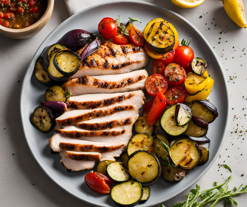 Grilovaná krůtí prsa