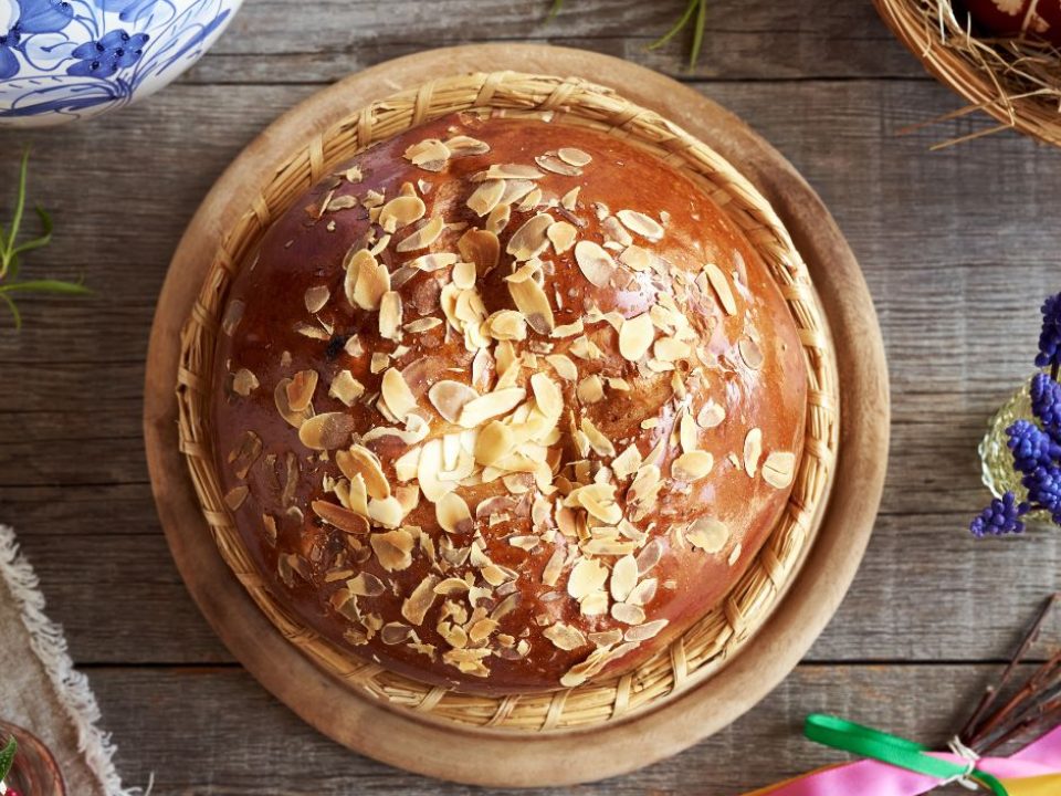 Low carb tvarohový mazanec