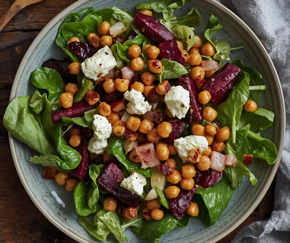 Salát z pečené řepy