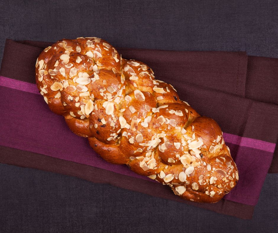 Fit vánočka ze špaldové mouky