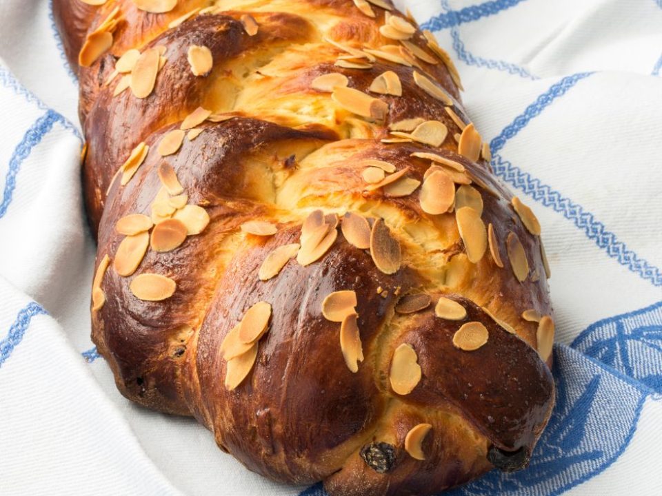 Fit vánočka ze špaldové mouky