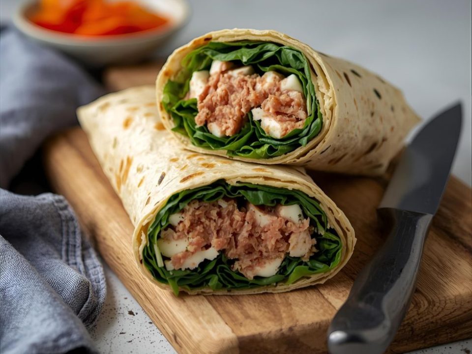 Tuňákový wrap