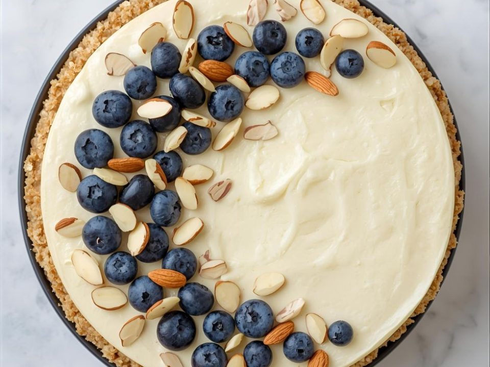 Fit tvarohový koláč