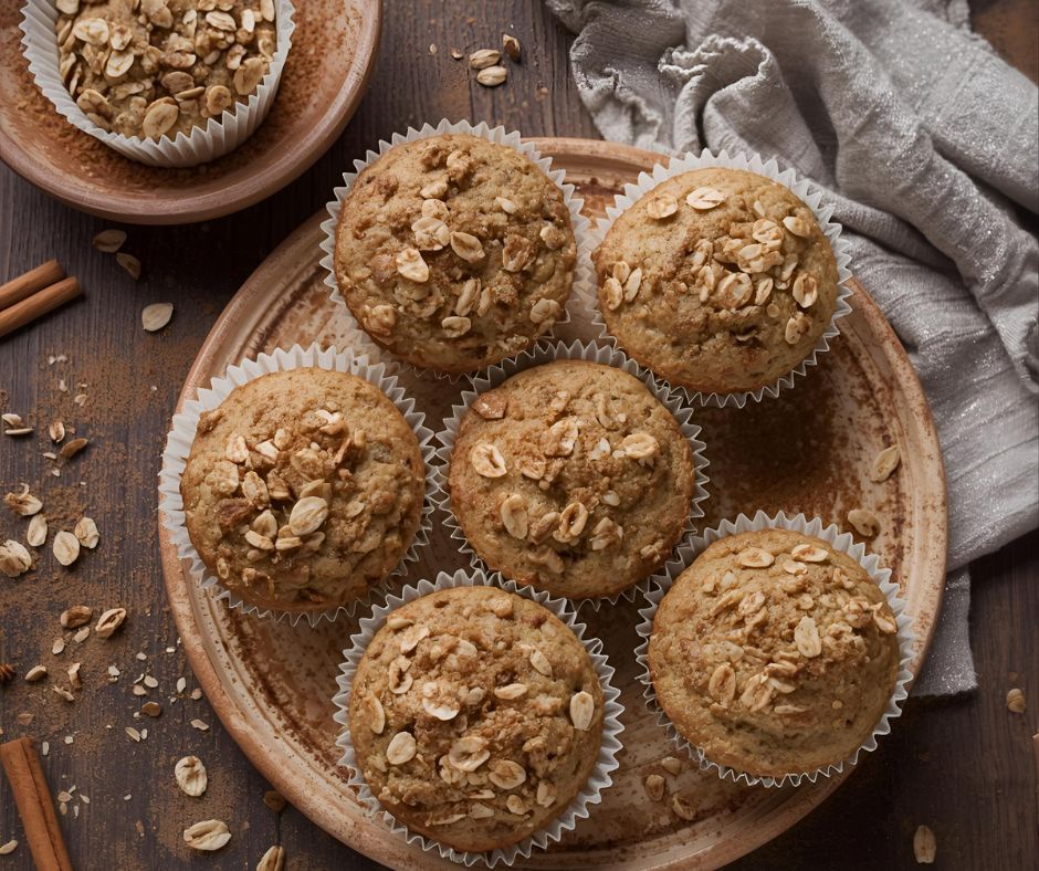 Zdravé banánové muffiny bez cukru