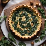 Celozrnné quiche s kozím sýrem a špenátem