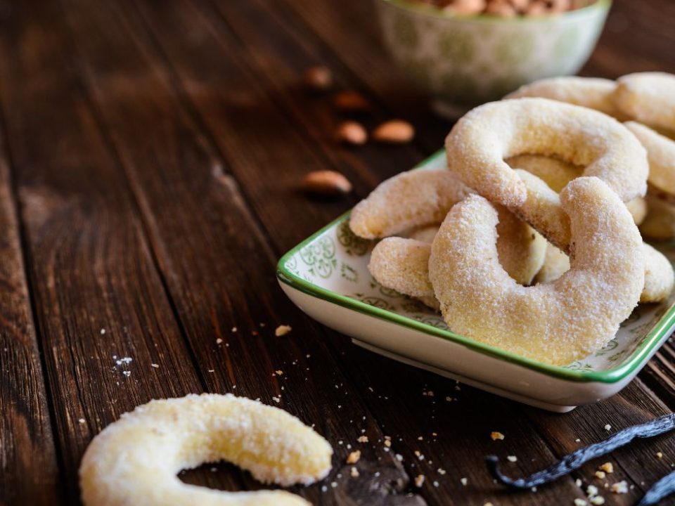 Vanilkové rohlíčky